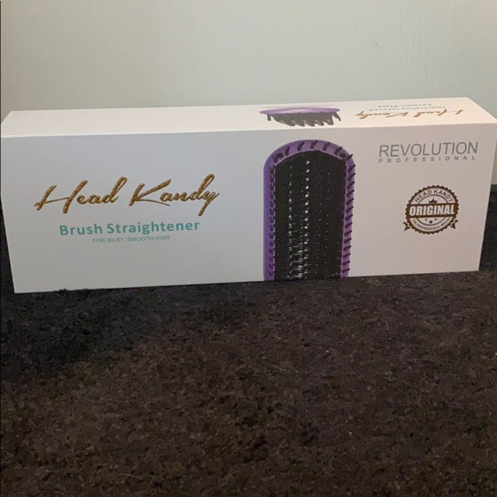 Head Kandy Ceramic Plated Brush Straightener